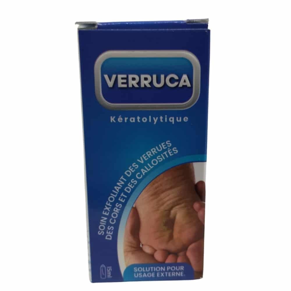 VERRUCA – Kératolytique Soin Exfoliant Des Verrues, Cors Et Callosités – 15ml