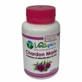 VERTUPLUS – Chardon Marie Protection Et Détoxification Du Foie – 90 Gélules