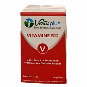 VERTUPLUS – Vitamine B12 Globules Rouges – 60 Gélules