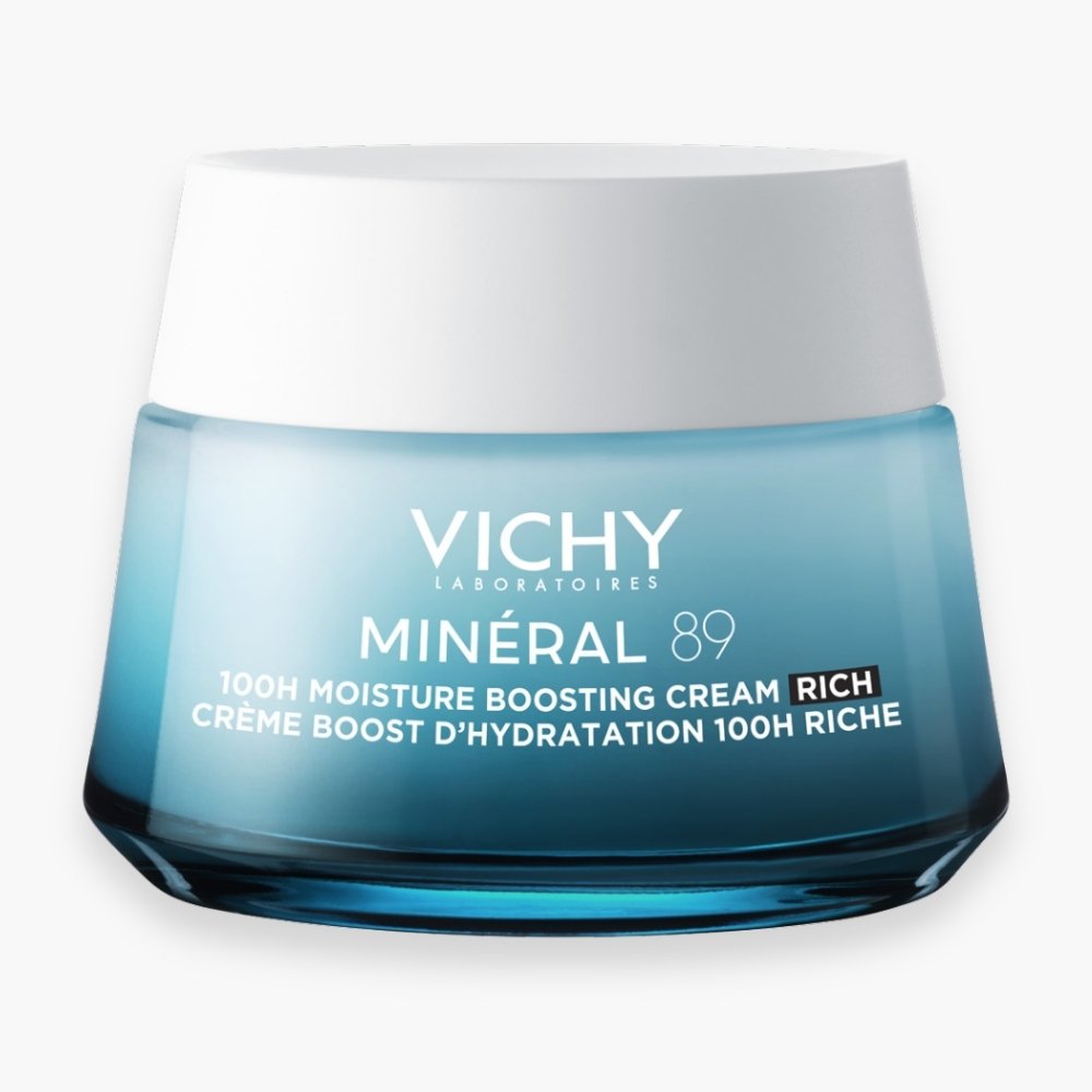 VICHY – Minéral 89 Crème Boost d’Hydratation Riche 100h – 50ml