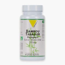 VITALL+ – Bambou Tabashir Biologique Extrait Standardisé 200mg – 60 Gélules