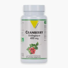 VITALL+ – Cranberry Biologique 400mg – 30 Gélules