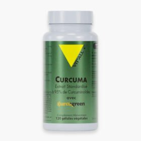 VITALL+ – Curcuma 250mg Extrait Standardisé 95% De Curcuminoïdes – 60 Gélules