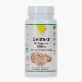 VITALL+ – Shitaké Biologique 400mg Extrait Standardisé – 60 Gélules