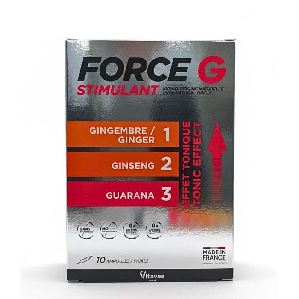 VITAVEA – Force G Stimulant Ampoules 10X10Ml