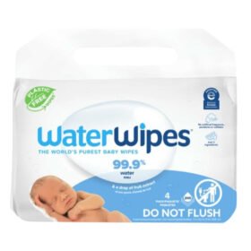 WATERWIPES – Lingettes Pour Bébés À Base D&rsquo;eau – 4x60u