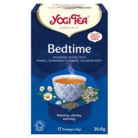 YOGI TEA – Bonne Nuit Infusion Ayurvédique Fenouil, Camomille Et Racine De Valériane Sachets Bio – 17u