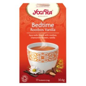 YOGI TEA – Bonne Nuit Infusion Ayurvédique Rooibos, Camomille Et Vanille Sachets Bio – 17u