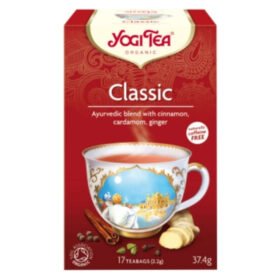 YOGI TEA – Classique Infusion Ayurvédique Cannelle, Cardamome Et Gingembre Sachets Bio – 17u
