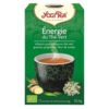 YOGI TEA – Energie Du Thé Vert Infusion Ayurvédique Guarana, Gingembre Et Fleur De Sureau Sachets Bio – 17u