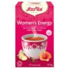 YOGI TEA – Energie Féminine Infusion Ayurvédique Hibiscus, Racine D&rsquo;angélique Et Gingembre Sachets Bio – 17u