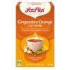 YOGI TEA – Gingembre Orange À La Vanille Infusion Ayurvédique Gingembre, Zeste D&rsquo;orange Et Vanille Sachets Bio – 17u