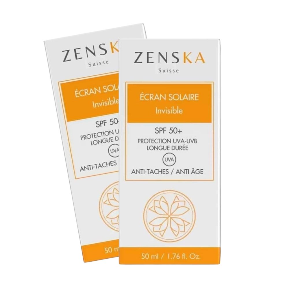 ZENSKA – Pack 2 Écrans Solaires Anti-âge Et Anti-taches SPF50+ – 50ml
